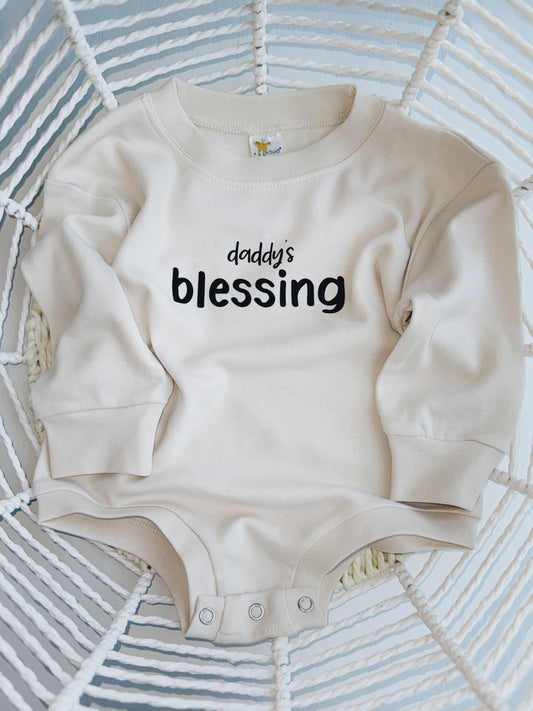 Daddy’s Blessing Bubble Romper